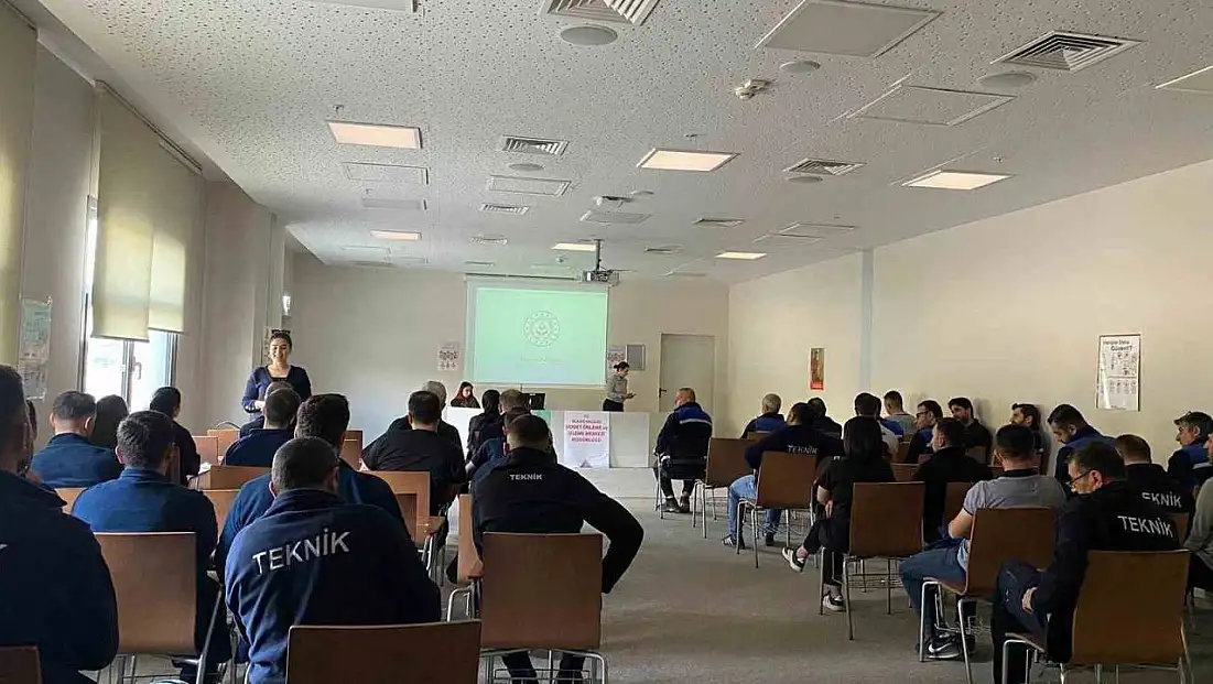 Elazığ'da kadına yönelik şiddetle mücadele eğitim