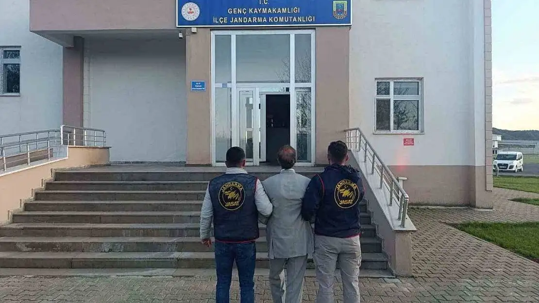 Bingöl'de hakkında kesinleşmiş hapis cezası bulunan şahıs yakalandı