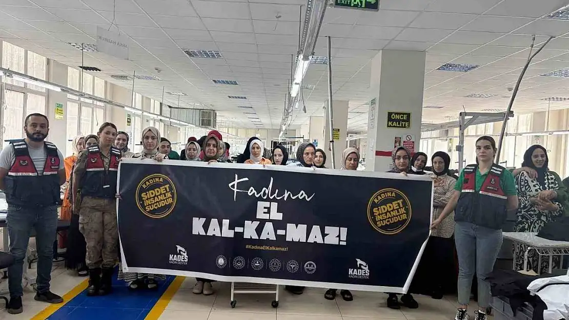 Bingöl'de jandarma ekiplerince KADES tanıtıldı