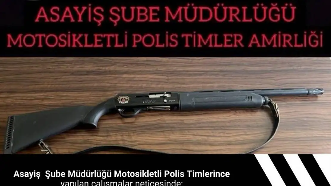 Bingöl'de ruhsatsız tüfek ele geçirildi
