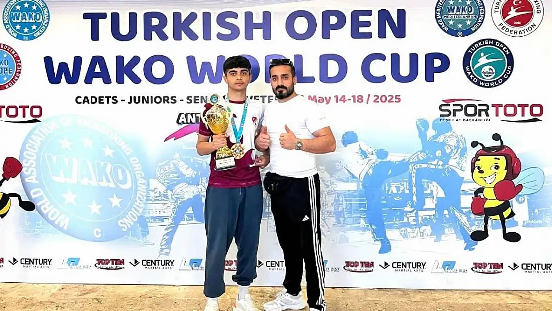Elazığlı sporculara Avrupa Kick Boks Şampiyonası'nda milli görev