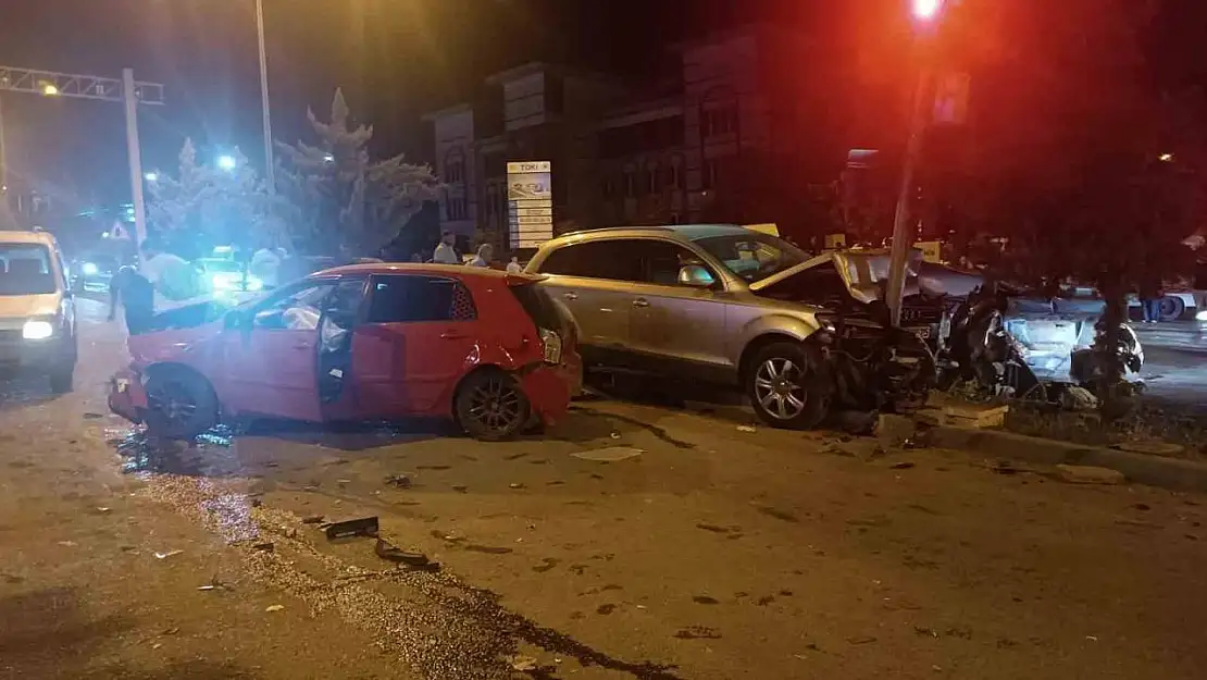 Malatya'da zincirleme kaza: 7 yaralı