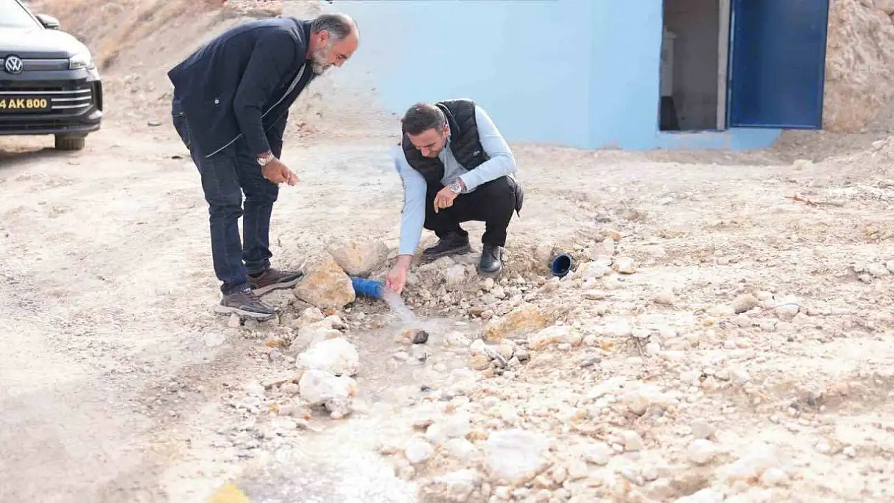 Akçadağ'da iki mahallede içme suyu sorunu çözüldü