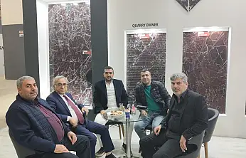 Elazığ OSB'den İzmir Mermer Fuarı'na Güçlü Temsil