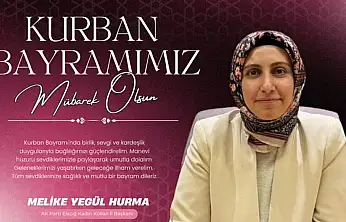 Başkan Hurma'dan Kurban Bayramı Mesajı