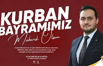 Başkan Selmanoğlun'dan Kurban Bayramı Mesajı