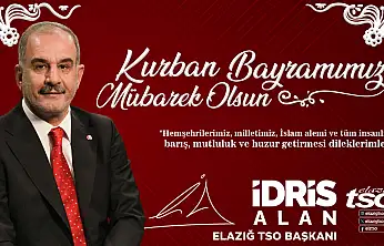 TSO Başkanı Alan'dan Kurban Bayramı Mesajı