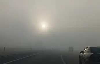 Bingöl'de yoğun sis: Görüş mesafesi 10 metreye düştü