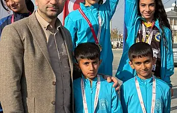 Elazığ 1. etap kros yarışmasında bölge birincisi