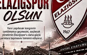 Kazanan Kim Olursa Olsun, Kazanan Elazığspor Olsun..