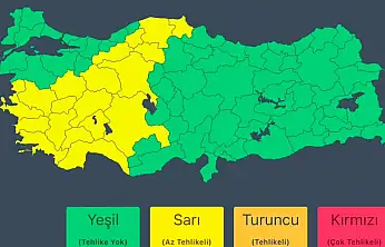 Meteoroloji Genel Müdürlüğü'nden alınan son bilgilere göre..