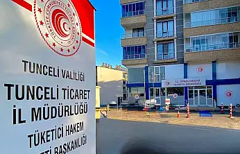 Tunceli'de tüketicilerden 1 ayda  984 bin liralık şikayet başvurusu