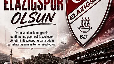 Kazanan Kim Olursa Olsun, Kazanan Elazığspor Olsun..