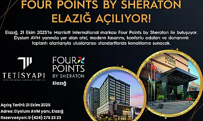 Four Points By Sheraton Elazığ'da Açılıyor