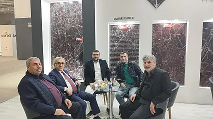 Elazığ OSB'den İzmir Mermer Fuarı'na Güçlü Temsil