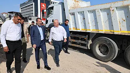 Başkan Şerifoğulları, Bayramda da Sahadaydı