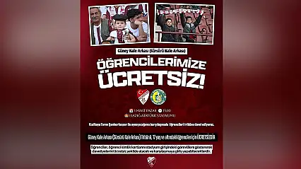 Elazığspor'dan Genç Taraftarlara Ücretsiz Tribün Müjdesi