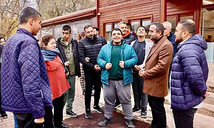 Başkan Ulutaş özel öğrencileri ağırladı