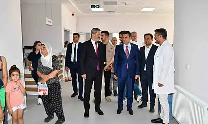 Tunceli'de yeni aile sağlığı merkezi ile acil sağlık hizmetleri istasyonu açıldı