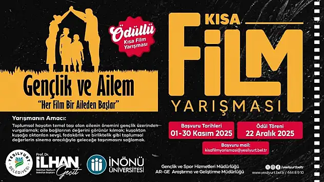 Belediyeden Aile Yılı'na özel kısa film yarışması