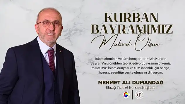 KURBAN BAYRAMINIZ MÜBAREK OLSUN