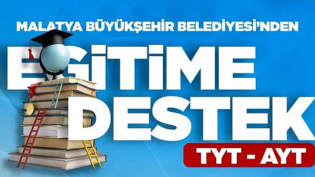 Malatya Büyükşehir Belediyesi'nden öğrenci ve ailelerine destek