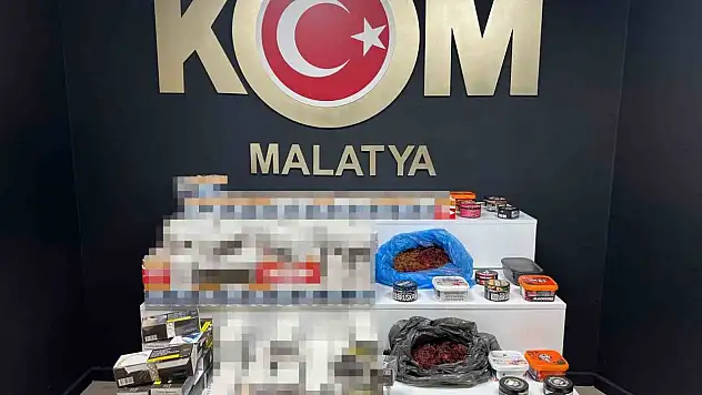 Malatya'da kaçakçılık operasyonları