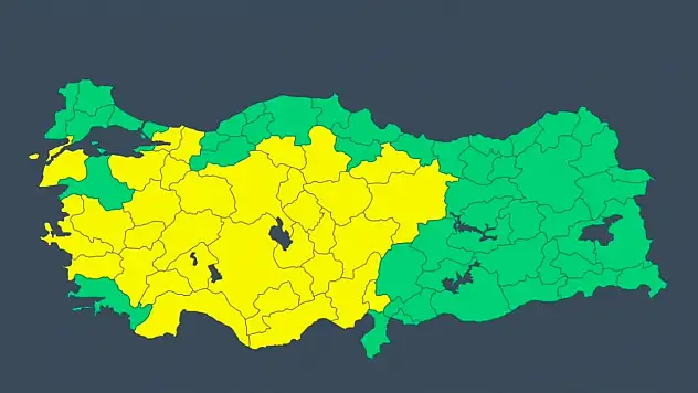 Meteoroloji Genel Müdürlüğü'nden alınan son bilgilere göre Afad'dan uyarı...