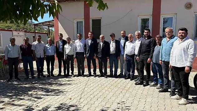 Milletvekili Tüfenkci, Doğanşehir'de muhtarlarla bir araya geldi