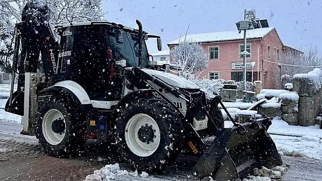 Palu Belediyesi'nden Karla Mücadelede Tam Kadro Seferberlik
