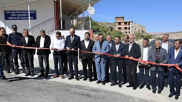 Yalınkaya Mahallesi'nde Cami ve Sosyal Tesislerin açılışı gerçekleştirildi