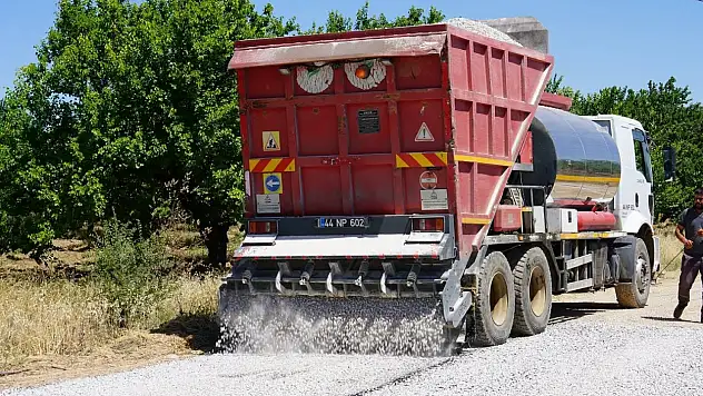 Yeşilyurt Belediyesi, kırsalda ulaşımı kolaylaştırıyor