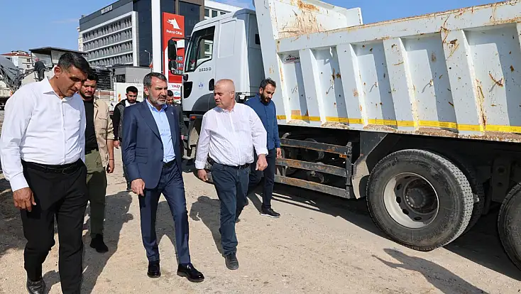 Başkan Şerifoğulları, Bayramda da Sahadaydı