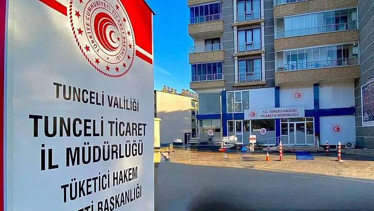 Tunceli'de tüketicilerden 1 ayda  984 bin liralık şikayet başvurusu