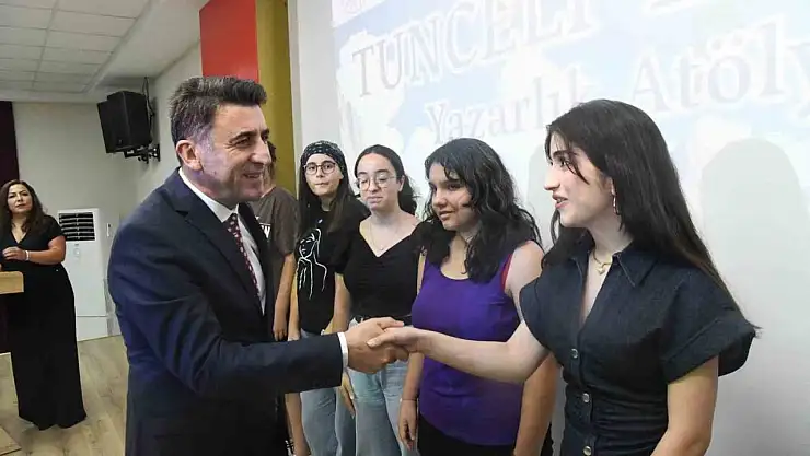 'Tunceli Yazıyor' Projesi kapanış programı düzenlendi