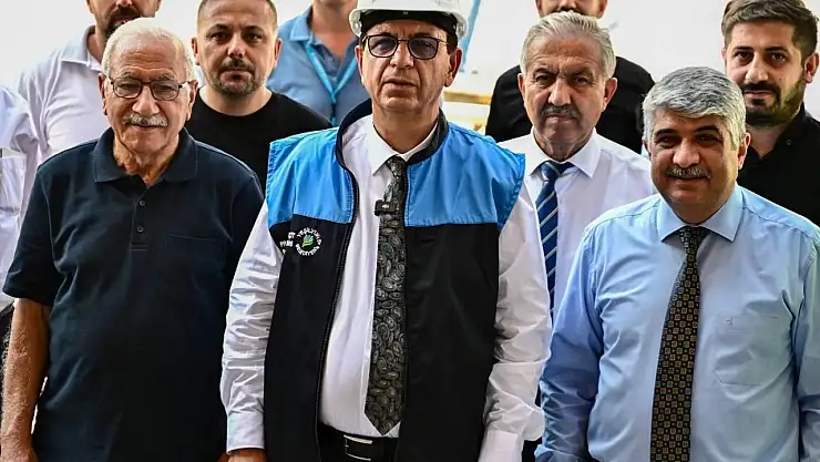 Başkan Geçit, Yeşil Yaşam Evleri inşaatını inceledi