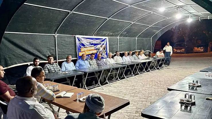 Başkan Ulutaş, Doğu Mahallesi'nde vatandaşlarla buluştu