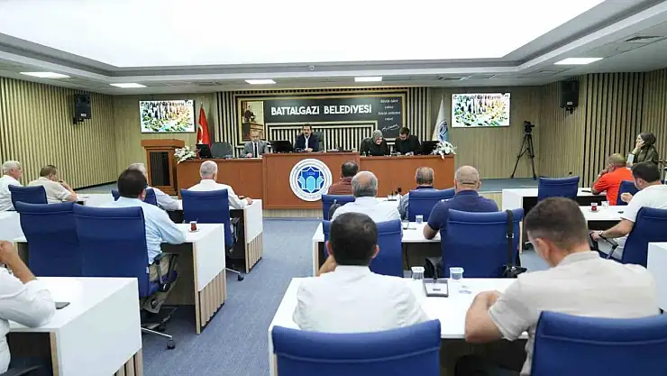 Battalgazi Belediye Meclisi ağustos ayı ilk oturumu gerçekleştirildi