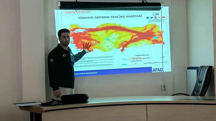 Elazığ'da afet teknik eğitimleri başladı