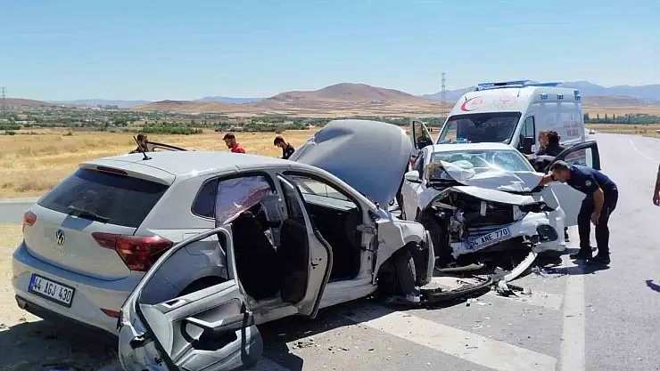 Elazığ'da ağustos ayında 329 kaza meydana geldi