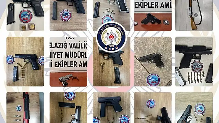 Elazığ'da aranan 89 şahıs yakalandı