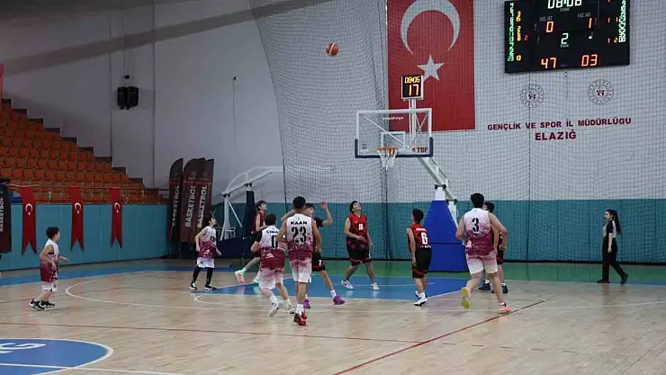 Elazığ'da basketbol müsabakaları sona erdi