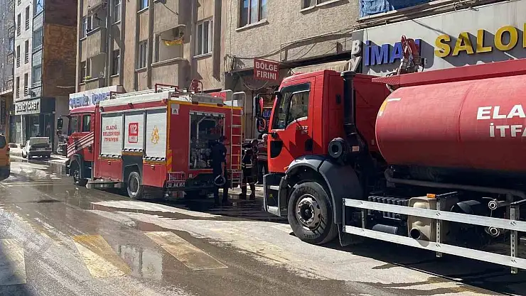 Elazığ'da odunluk yangını: 1 kişi dumandan etkilendi