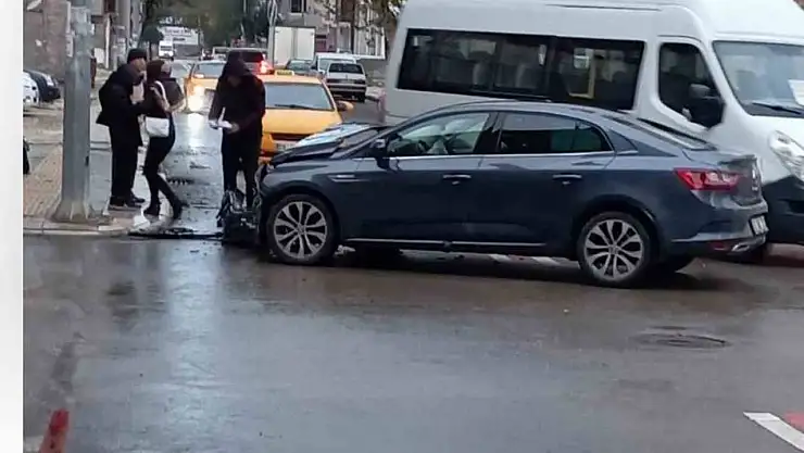 Elazığ'da trafik kazası: 1 yaralı