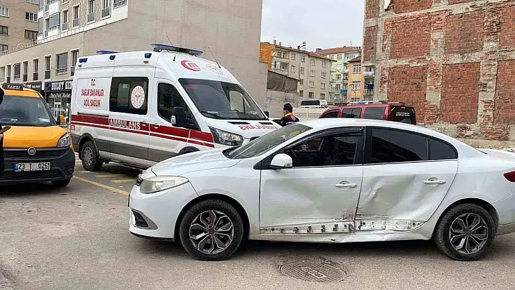 Elazığ'da trafik kazası: 1 yaralı