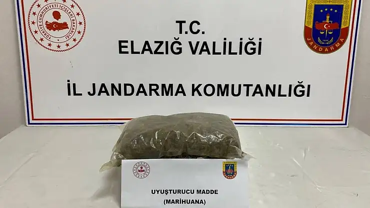 Elazığ'da uyuşturucuyla mücadele