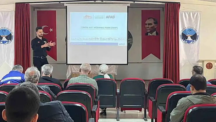 Keban'da afet planı ele alındı