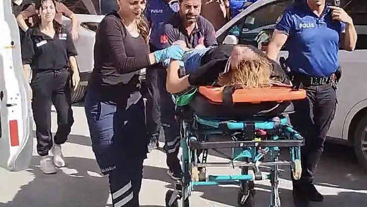 Koşarak kafenin birinci katından atlayan kadın ağır yaralandı