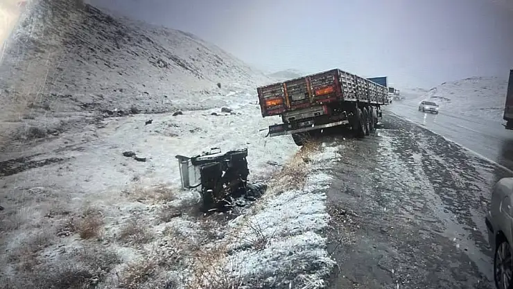 Malatya'da iki ayrı kazada 2 kişi yaralandı