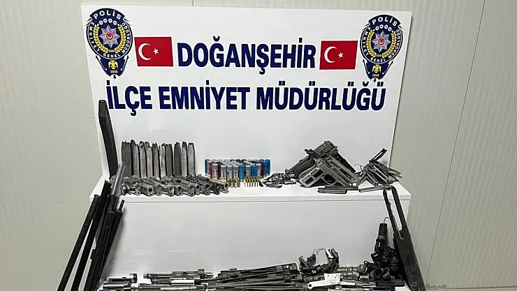 Malatya'da ruhsatsız silah operasyonu: 1 tutuklama